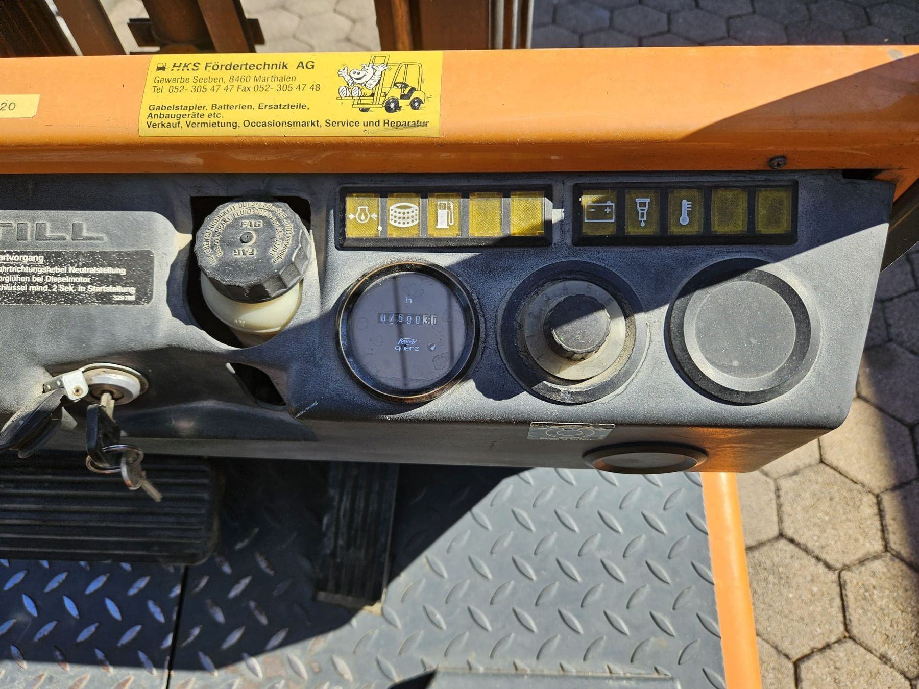 Still Carrelli elevatori e a forche: Dieselstapler Still R70-16 – Usato da Oberhofen AG venduto da Sonneromo 8