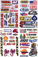 **Sponsor Logo Sticker Set 4 Bogen Motorsport Tuning NS07**