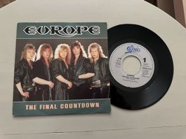 EUROPE tolle Single The final Countdown Kult Metal Top 2.PS
