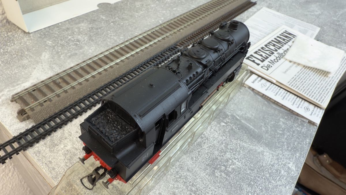Fleischmann Modellini di ferrovie: Fleischmann Dampflok BR 95 mit OVP H0 / DC / Digital – Usato da Schlieren venduto da rat_lq6b 3