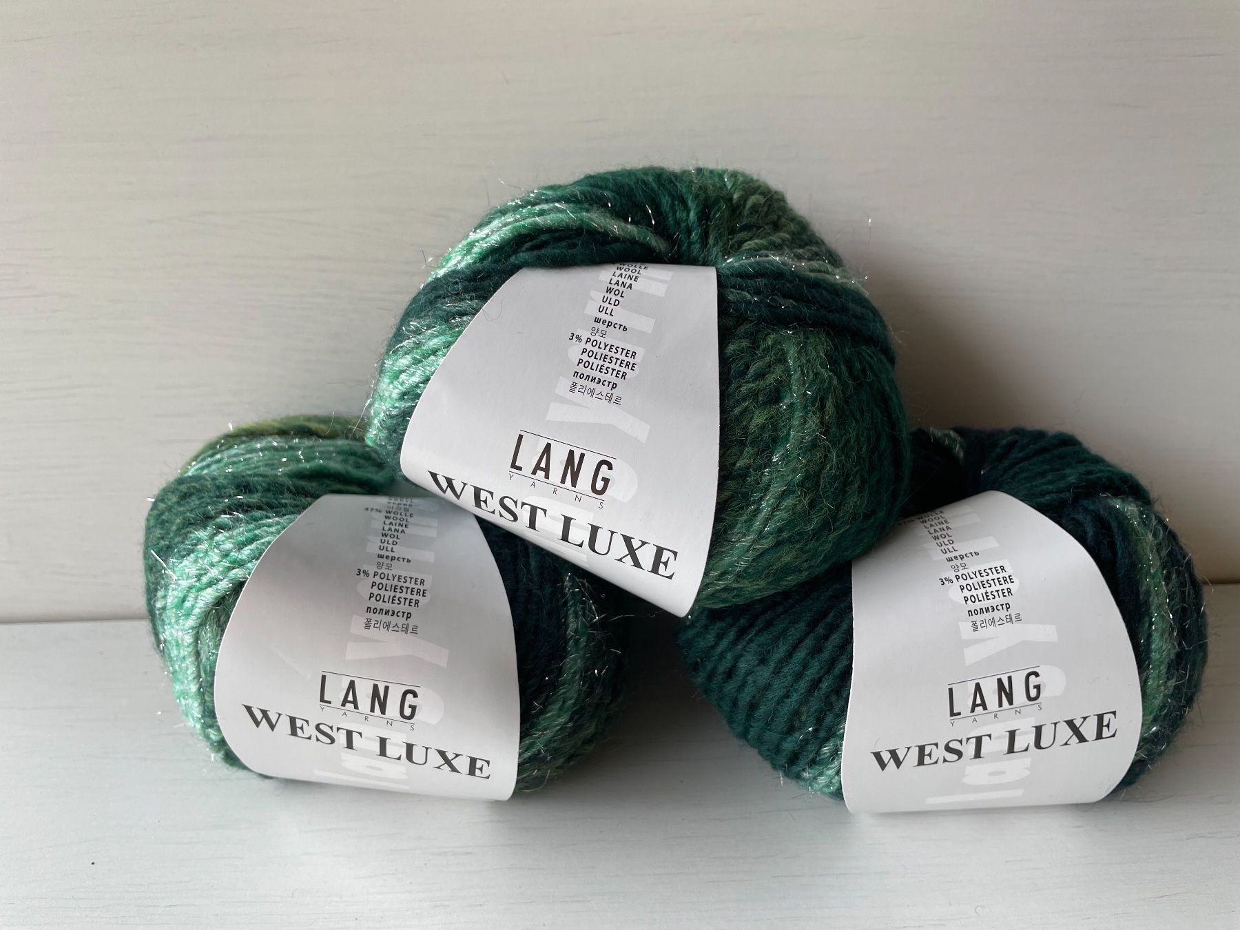 Lana: 2 Knäuel West Luxe – Nuovo e nell'imballaggio originale da Büsserach venduto da bor_s88m 1