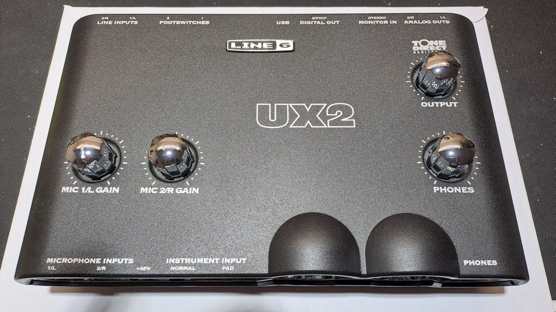 Line 6 Strumenti musicali: Audio Interface LINE6 UX2 – Usato da Cortaillod venduto da FredM77