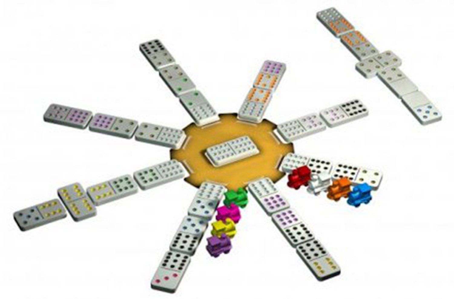 Giochi: Mexican train – Nuovo e nell'imballaggio originale da Boudry venduto da step2blind