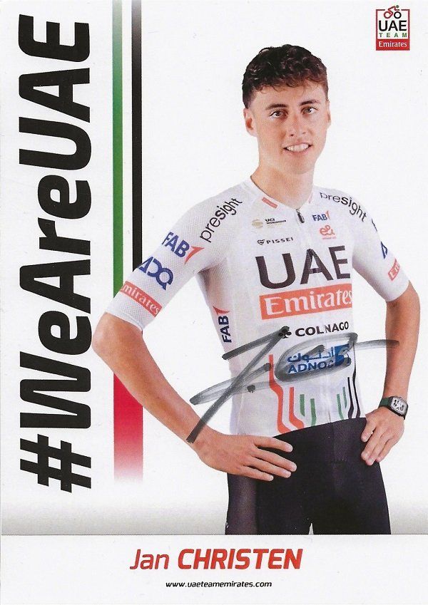 Autografi: Autogrammkarte Jan Christen 2024 – Usato da Solothurn venduto da F1shop1