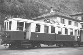 Biasca (TI) Elettromotrice BA n. 2 presso la stazione
