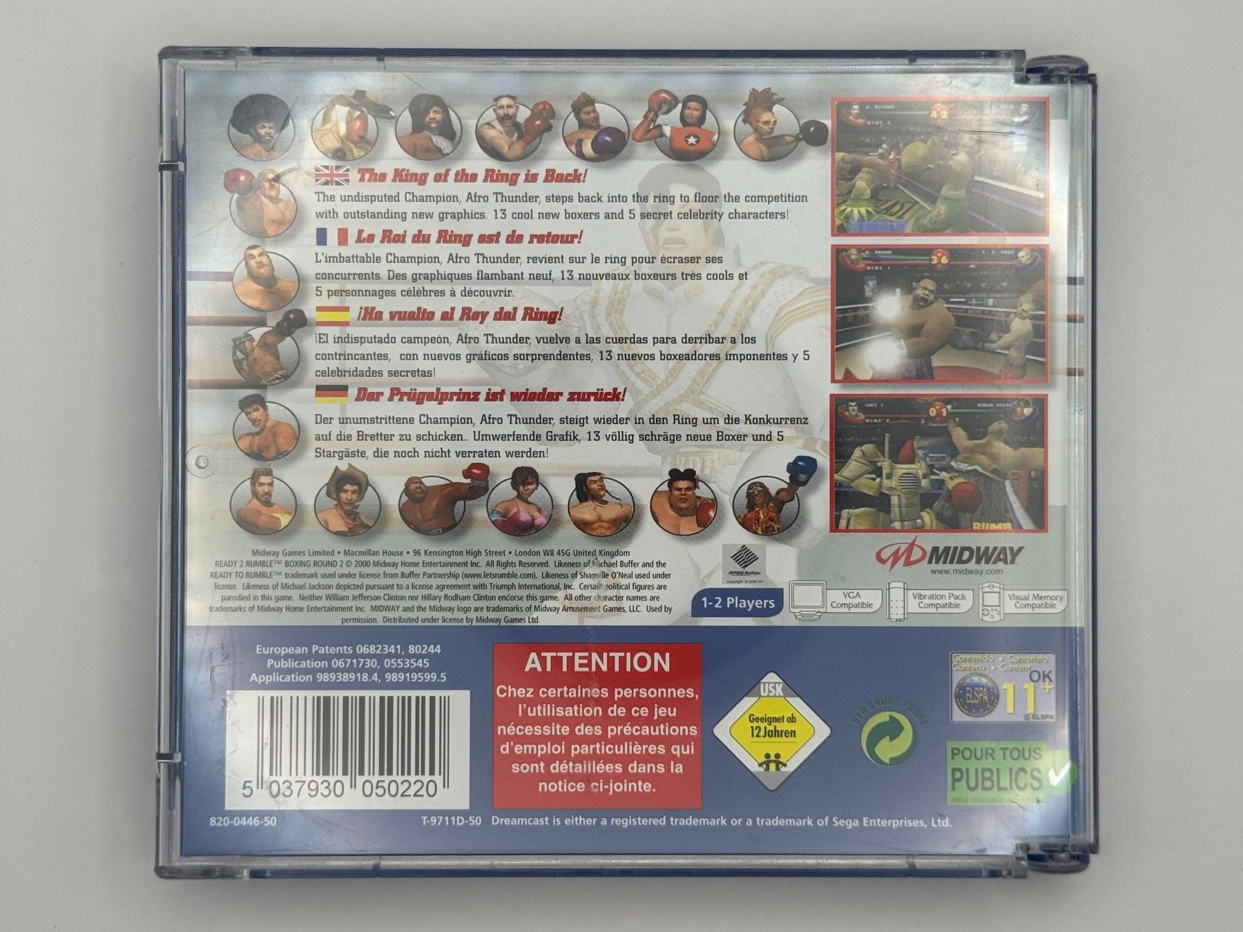 Sega Giochi: Dreamcast Ready 2 Rumble Boxing Round 2 – Usato da Bettlach venduto da awi_7jcb 1