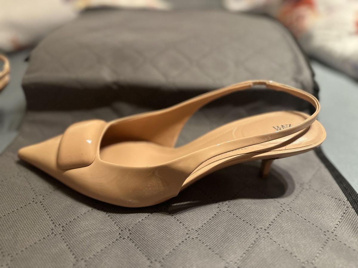 Zara Damenschuhe: Zara beige slingback heels – Neu (gemäss Beschreibung) aus Morges von Carolinafs87 1