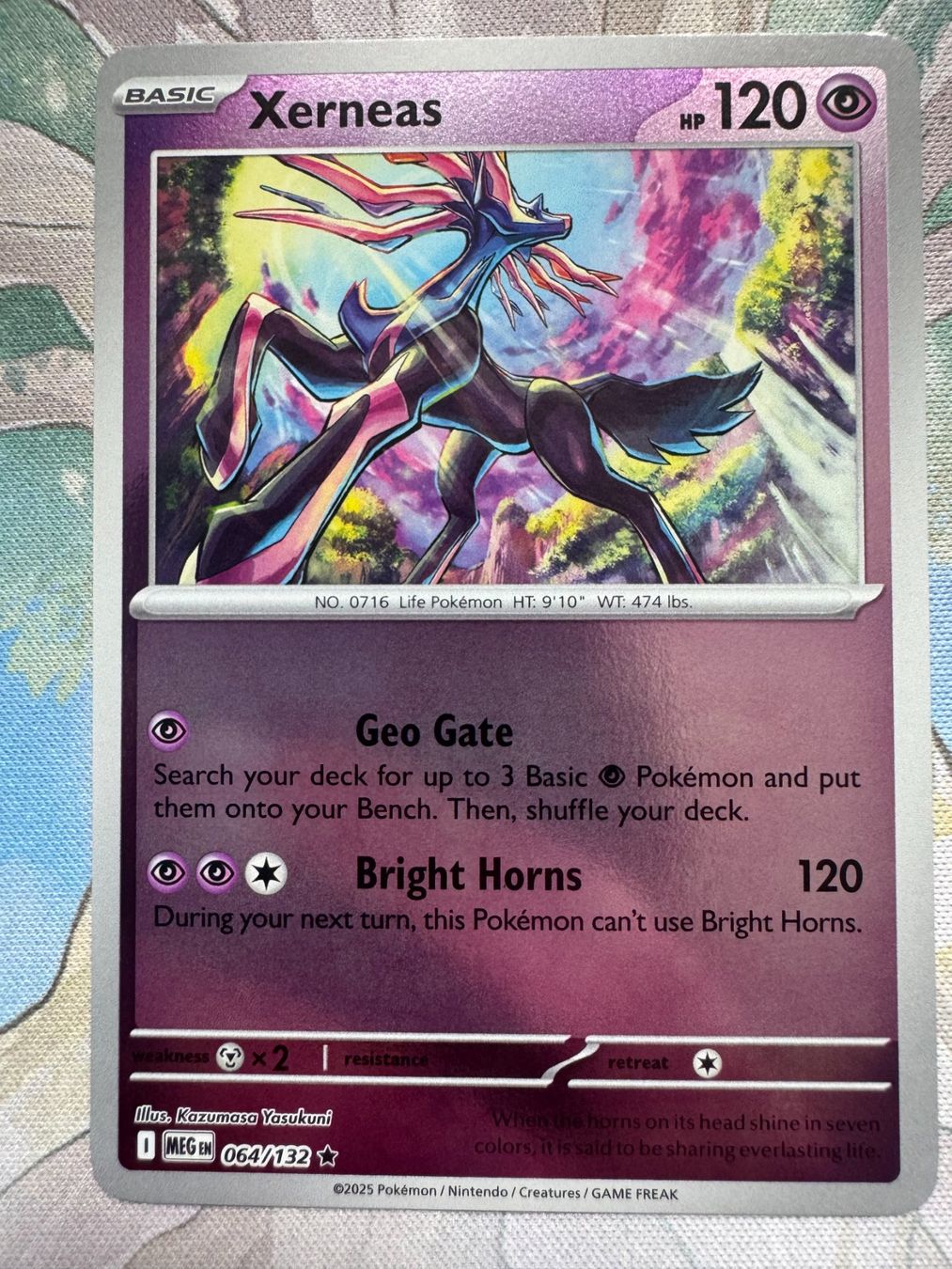 Pokémon Sammelbilder & Trading cards: Pokémon TCG - Xerneas Reverse (MEG064) Mega Evolution – Neu (gemäss Beschreibung) aus Oberwil BL von Chelsea26