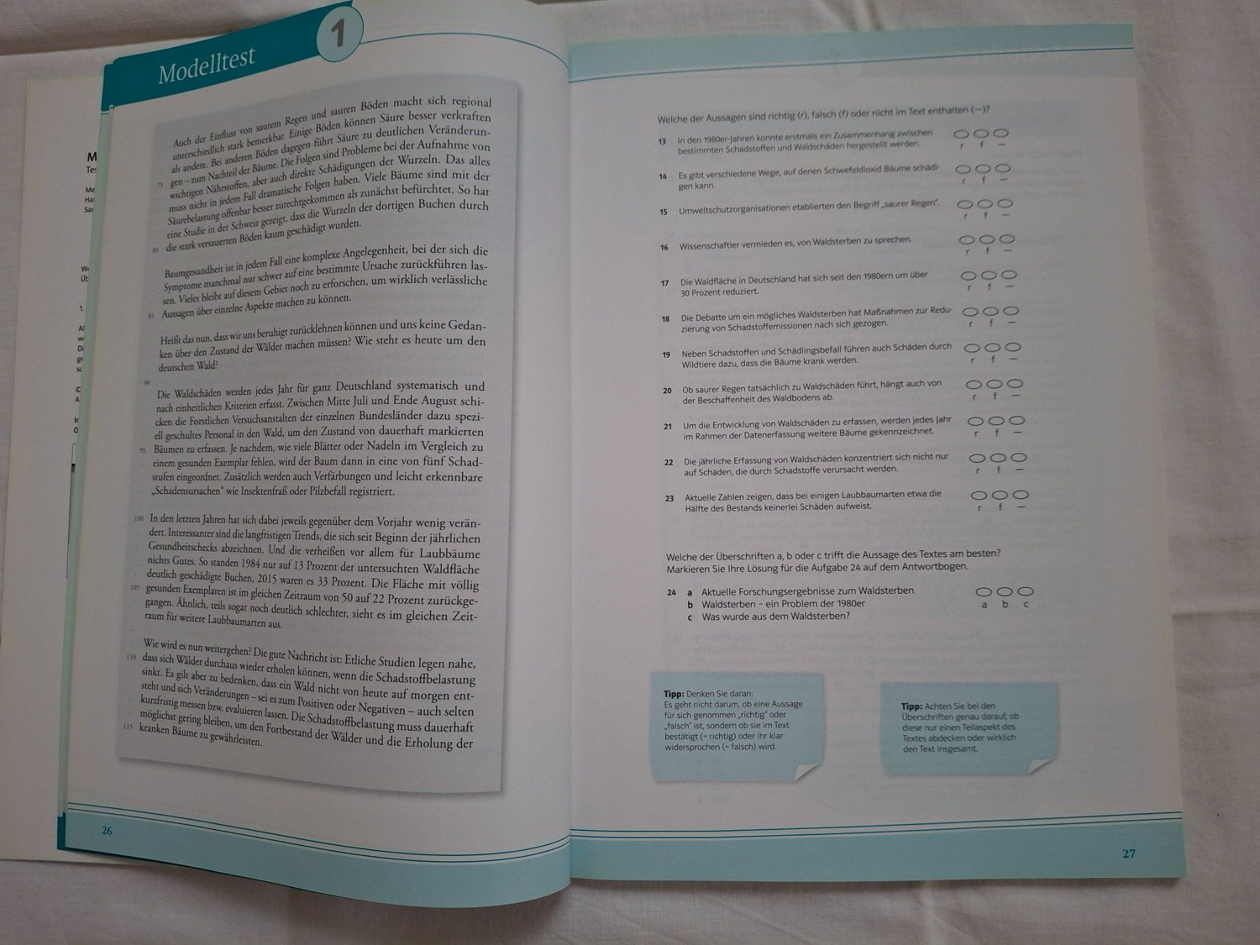Libri: telc C1 Hochschule - Testbuch – Nuovo (secondo la descrizione) da Zürich venduto da wildflower26 3