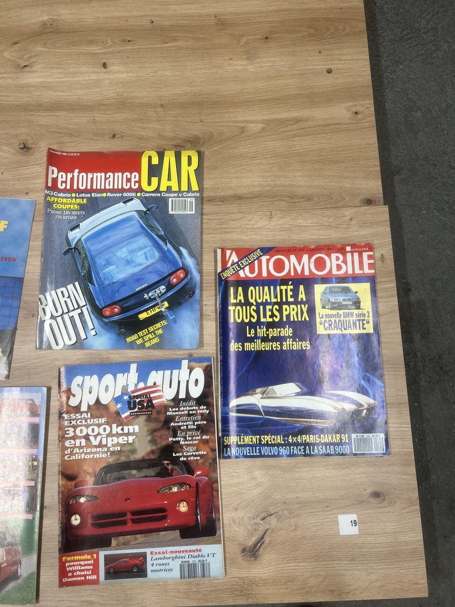 Libri: 9 revue automobile – Usato da Grand-lancy venduto da RustytoRestore 1
