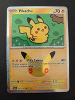 Pokémon Pikachu 034/128 Holo 30th Celebration ITA 
