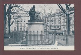 GENEVE - Monument J.-J. Rousseau