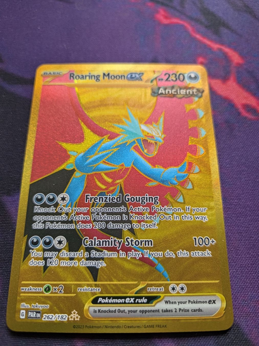 Pokémon Cartes à collectionner: Roaring Moon ex Gold 262/ EN – Neuf (Voir description) à Chur par FreakofRarity 1
