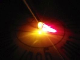 FEUER! Flacker-LED, verkabelt, 12V