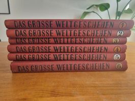 Das grosse Weltgeschehen 6 Bände guter Zustand