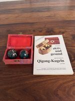 Qigong-Kugeln mit Buch aktiv und gesund guter Zustand