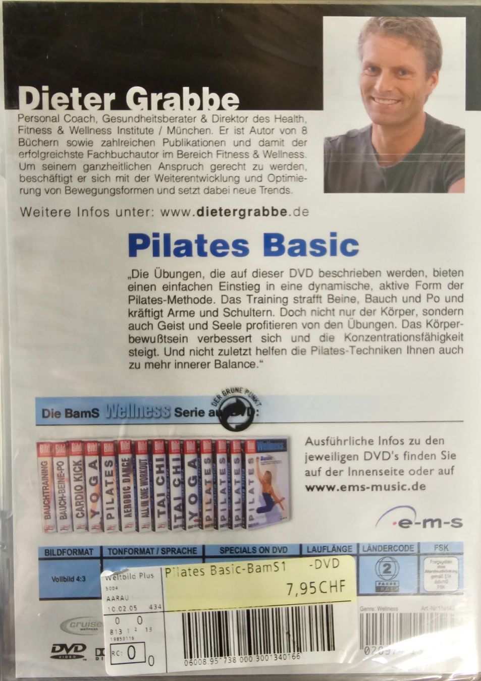 Tutti i DVDs: Bild am Sonntag Wellness Vol. 1 - Pilates Basic – Nuovo e nell'imballaggio originale da Wahlen b. Laufen venduto da Cg10 1