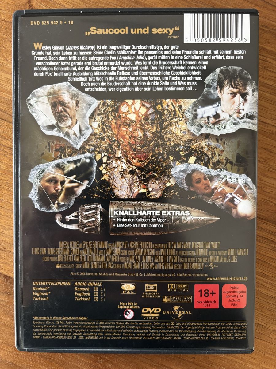 Alle DVDs: DVD Wanted – Gebraucht aus Belp von brb66 1