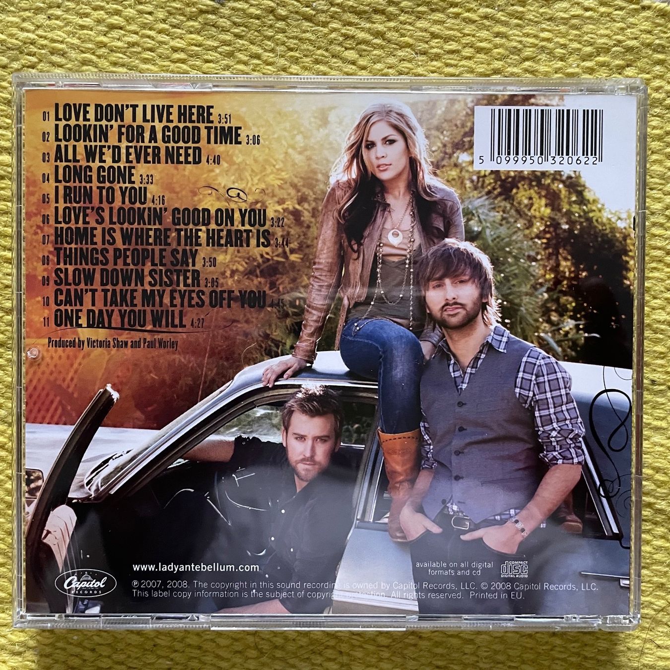 CD: LADY ANTEBELLUM-LADY ANTEBELLUM – Usato da Rorschacherberg venduto da CD-Roli 1