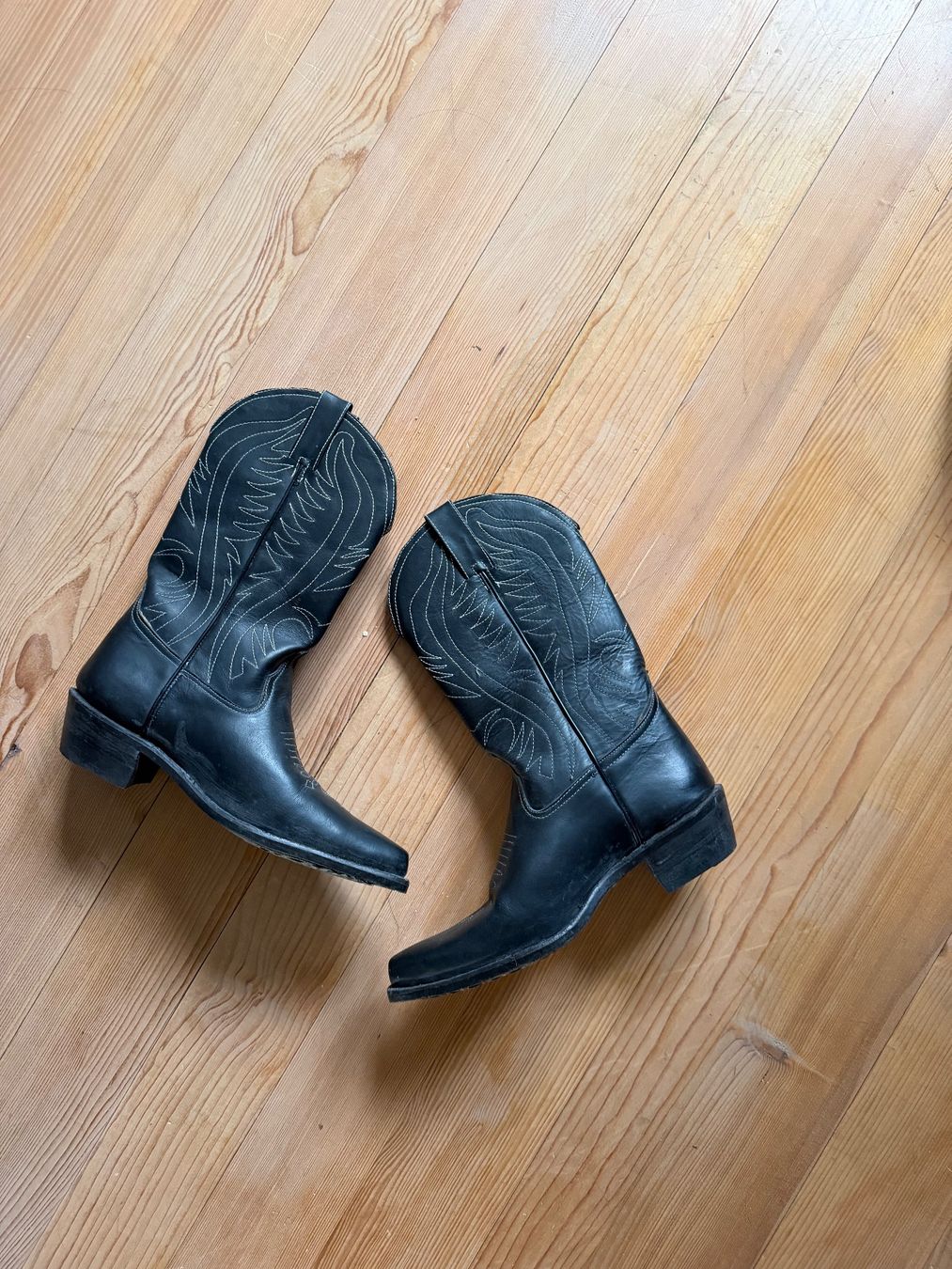Scarpe da uomo: Cowboystiefel schwarz – Usato da Küsnacht ZH venduto da tts_6gsv