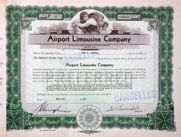 Airport Limousine Company - 1950
