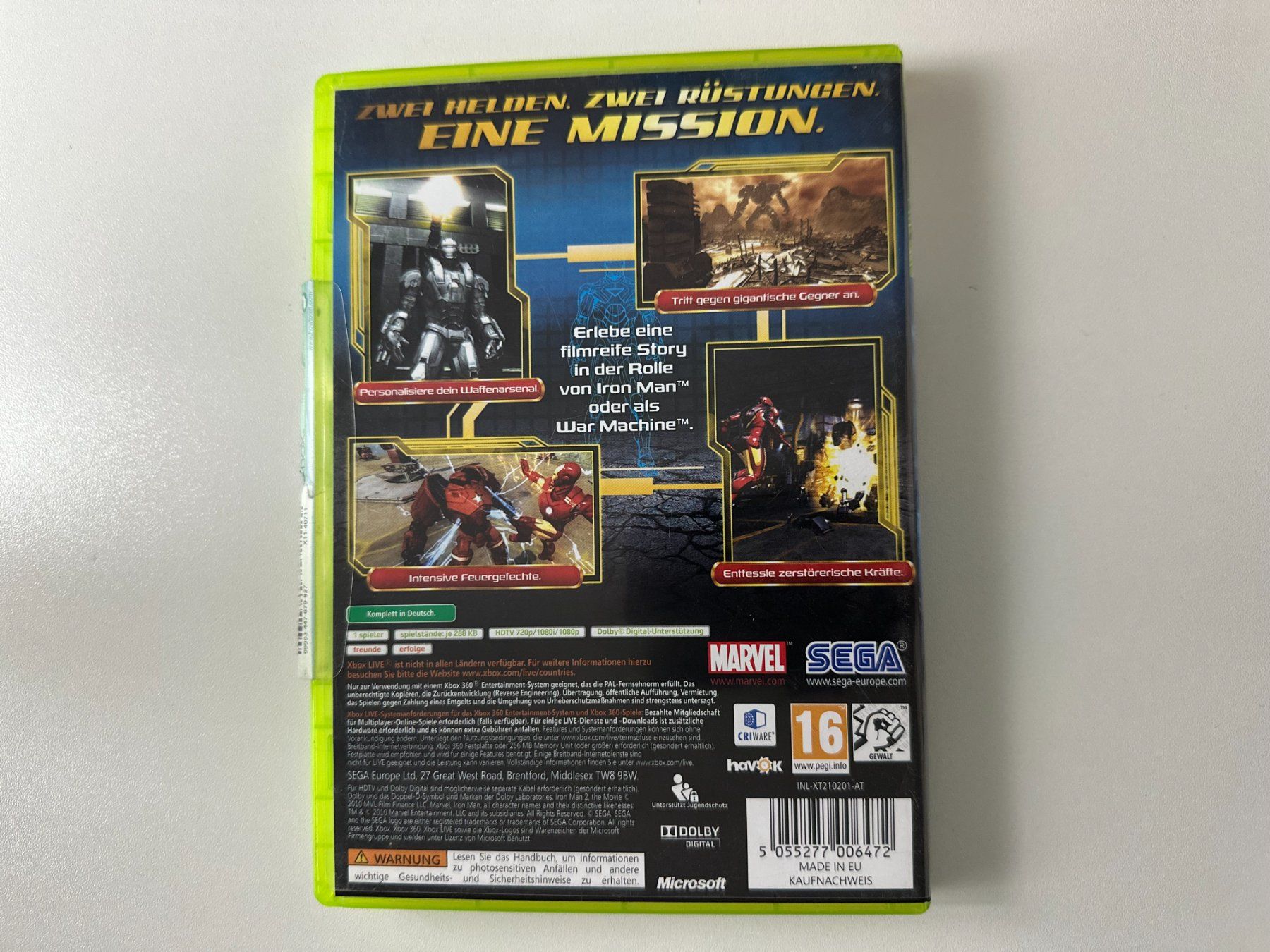 Microsoft Giochi: Iron Man 2, Xbox 360 – Usato da Couvet venduto da Aura_aura 2