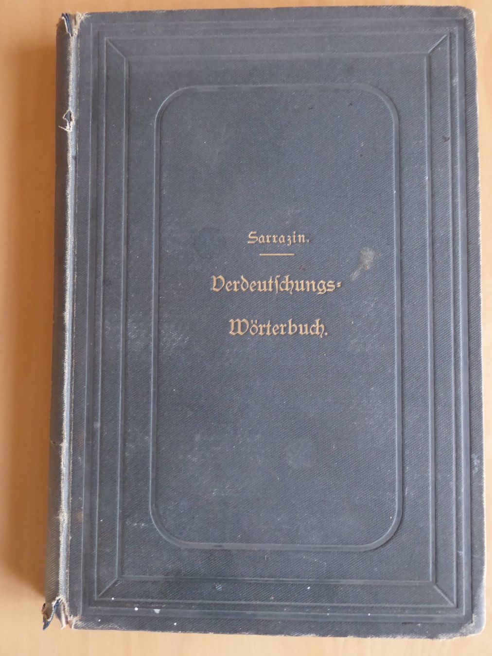 Bücher: Sarrazin Verdeutschungs-Wörterbuch – Gebraucht aus Aadorf von Dragonfisch