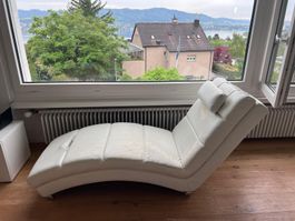 Occasione! Chaise longue bianca, ideale per il tuo relax.