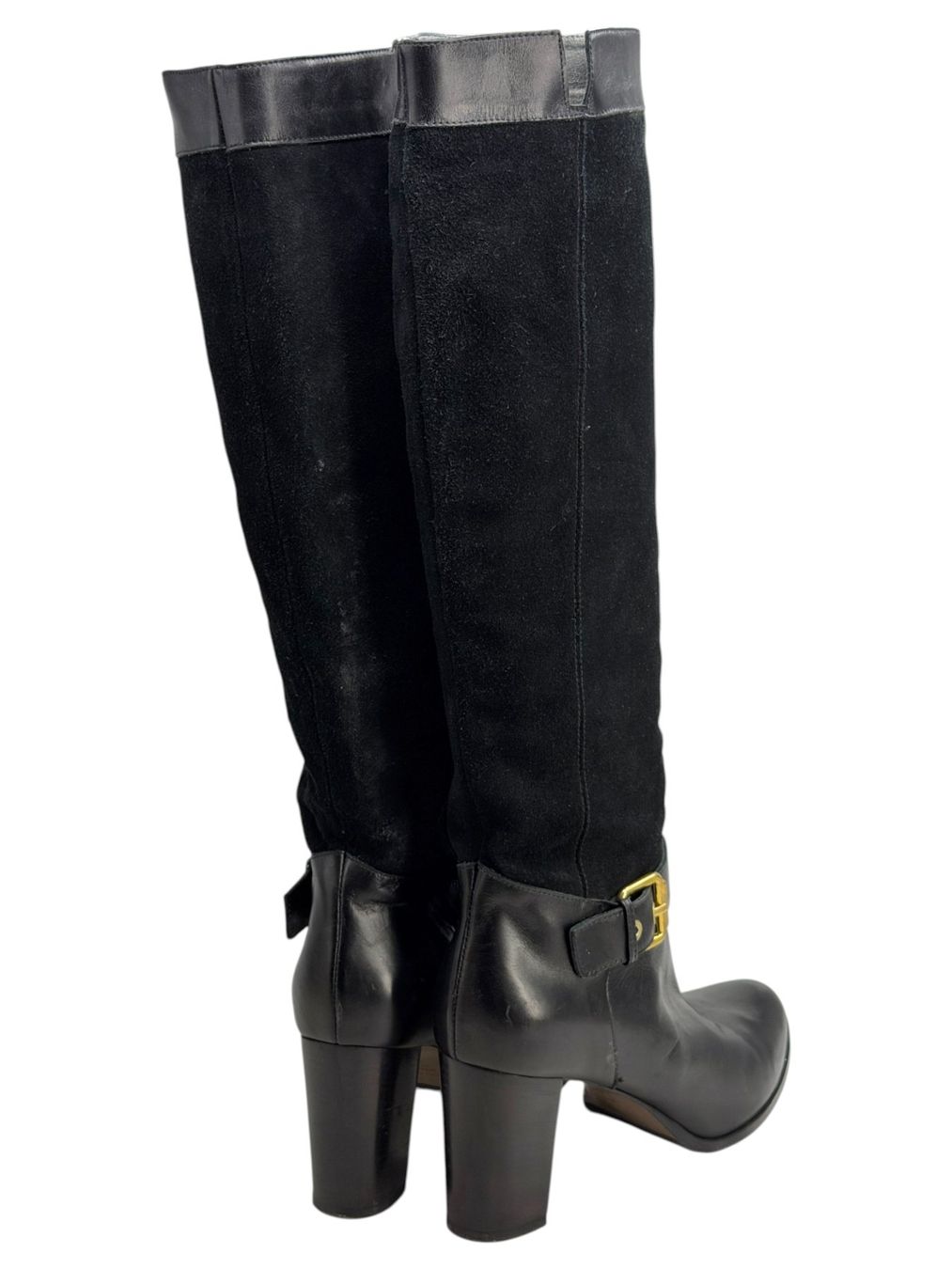 Navyboot Scarpe da donna: Bottes Navyboot cuir et daim noir. Pointure 40 – Usato da Cossonay-Ville venduto da PatineDuTemps 8