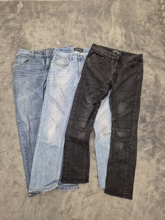 3er-Paket Herren-Jeans Gr. S/M (C&A Angelo Litrico, Denim)