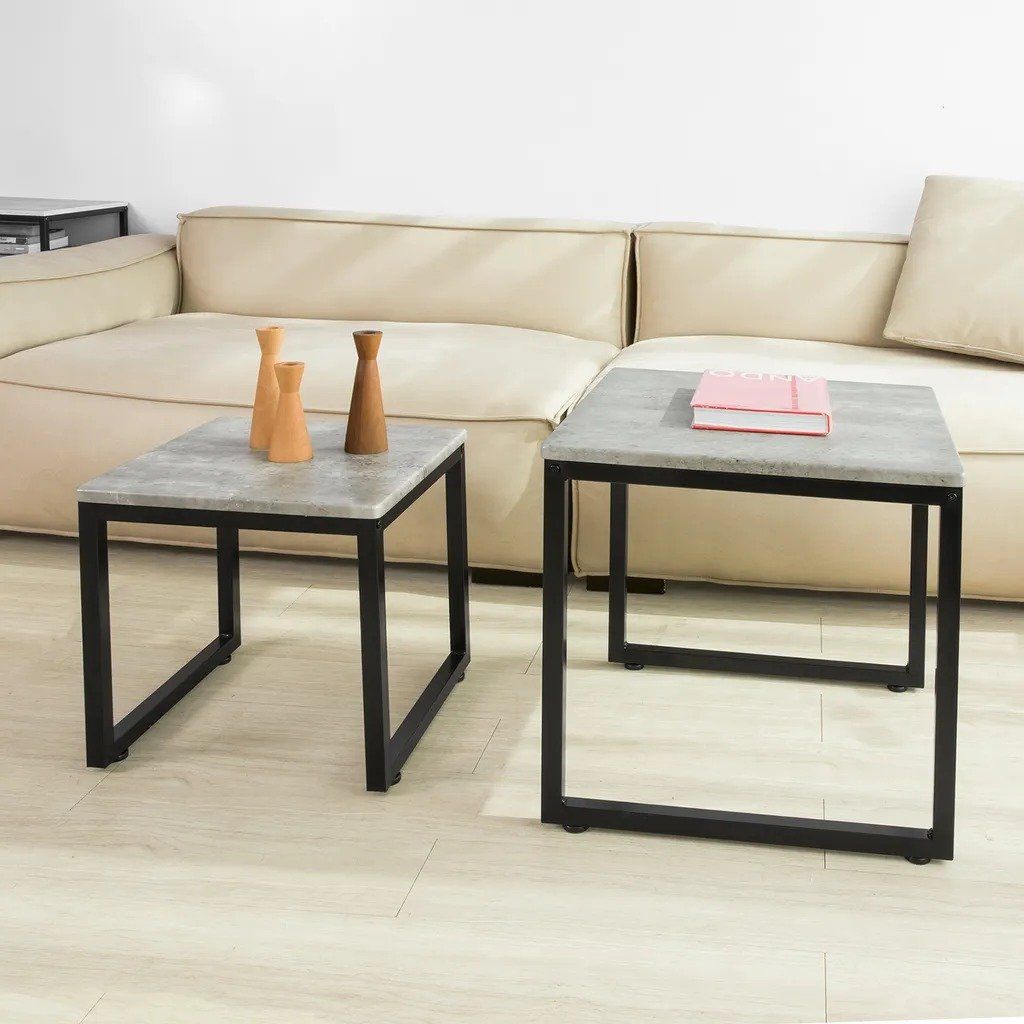 Tavoli: 2er Set Couchtisch Beistelltisch – Nuovo e nell'imballaggio originale da Winterthur venduto da aredo 3