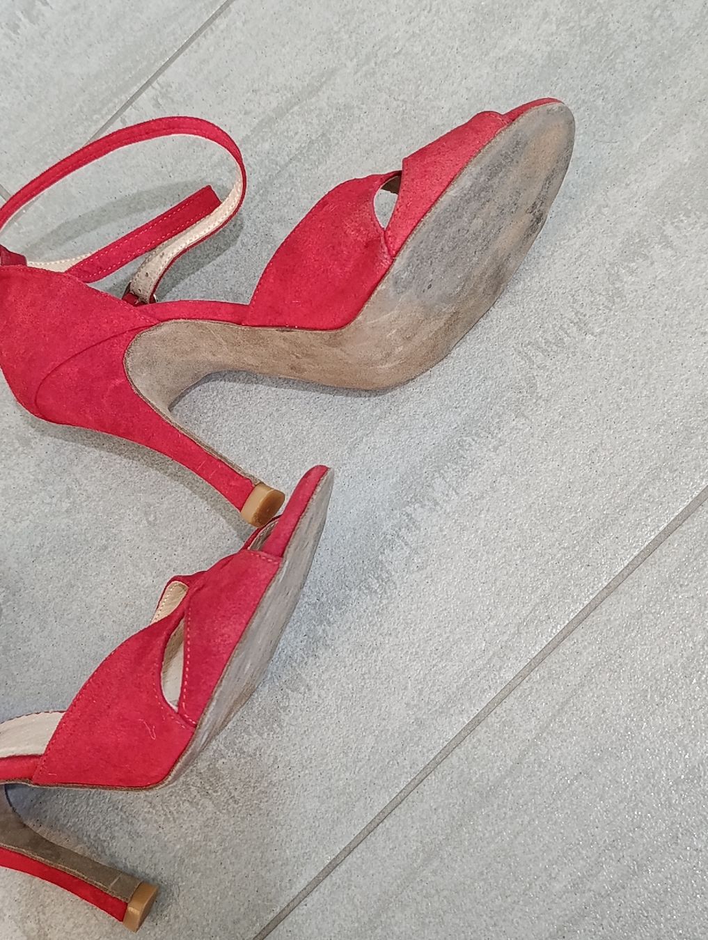 Scarpe da donna: Profi Leder Tanzschuhe Gr. 38. Latino, Salsa, Tango, Batchat – Usato da Domat/Ems venduto da Lorand_ 3