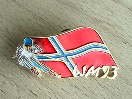 Pin Ski WM 93 Norwegen