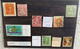 LOT SCHWEIZER BRIEFMARKEN