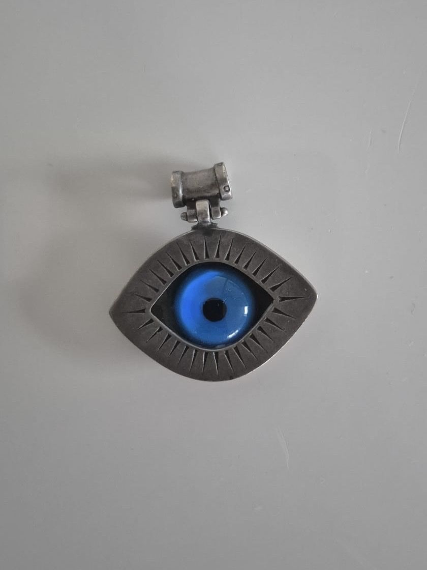 Ciondoli: Schmuck Anhänger Auge blau – Usato da Wetzikon ZH venduto da id.erd