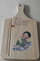 TROLL EWIGE KALENDER, HANDBEMALT, MASSIV HOLZBRETT