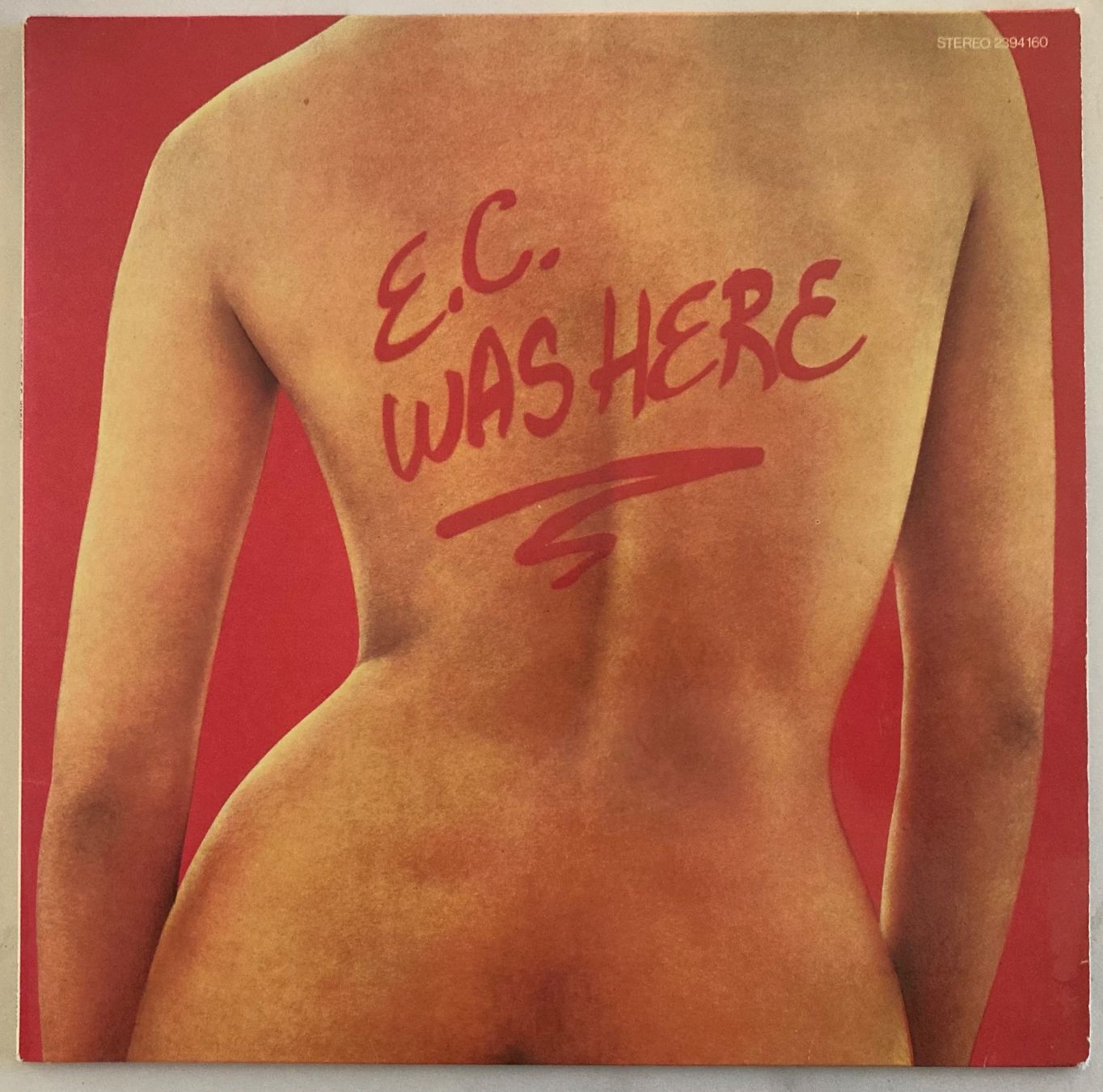 Dischi in vinile: ERIC CLAPTON - E.C. WAS HERE – Usato da Poliez-Pittet venduto da Newtown-Records