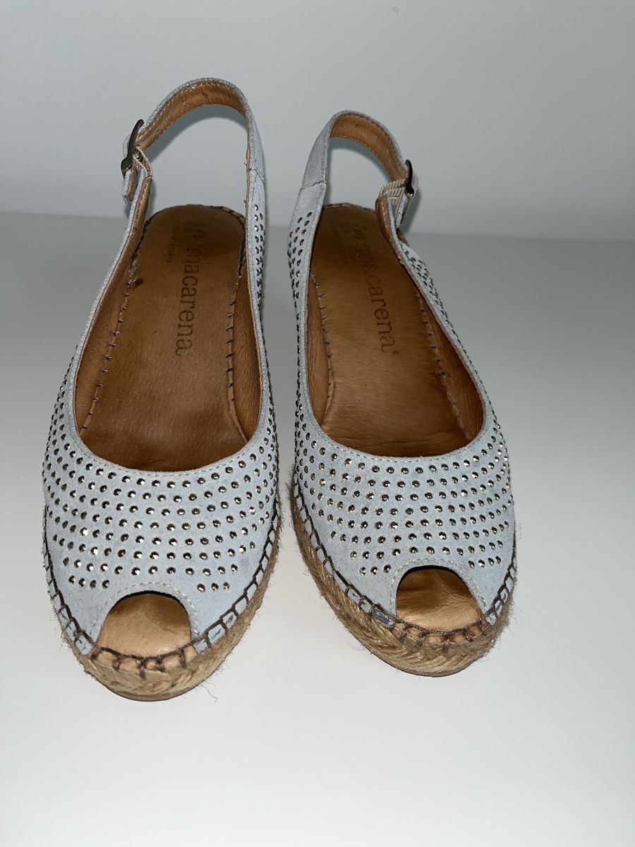 Scarpe da donna: Süße Espadrilles / Sandalen Gr.36 Leder – Usato da Stäfa venduto da Exclusive0