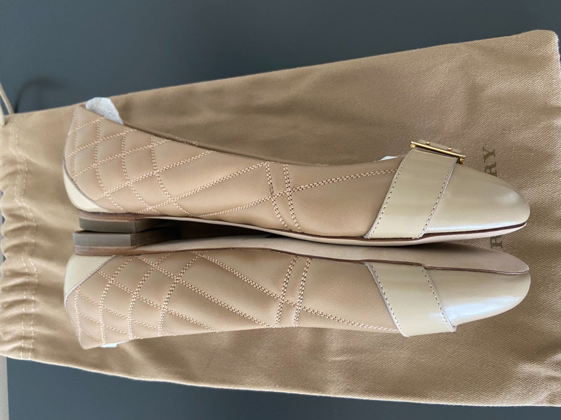 Burberry Scarpe da donna: Burberry Leder Ballerina – Nuovo (secondo la descrizione) da Zürich venduto da Maki8 7