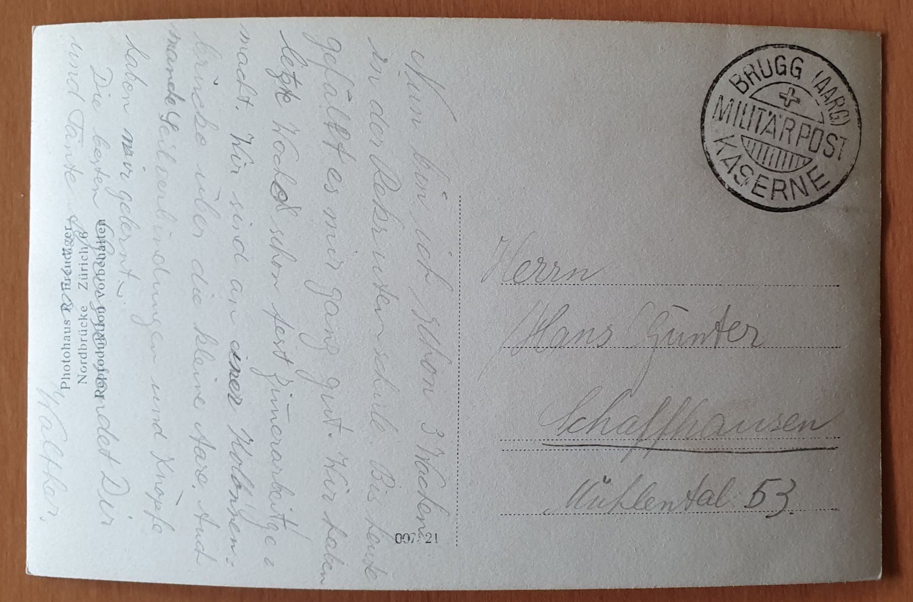 Ansichtskarten: Brugg - Brückenbau - Militär, TOP – Gebraucht aus Kreuzlingen von Rschweiz1 1