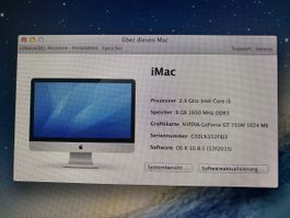 iMac 21.5", 8GB 1TB HDD Top Zustand!