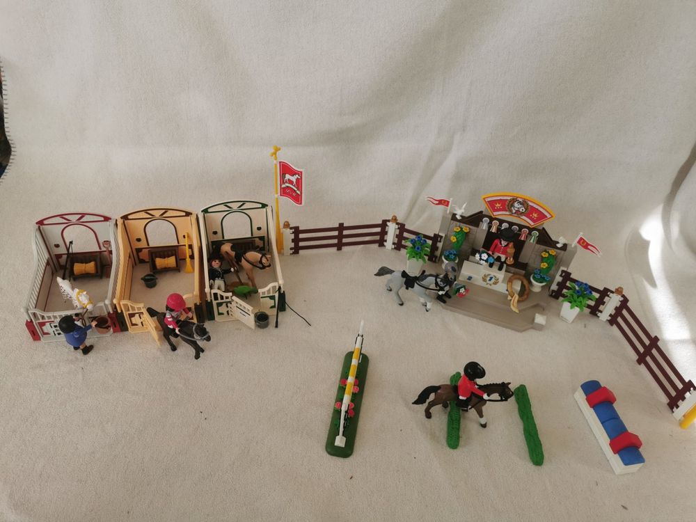 BAUSTEINE REITERHOF SET MIT PFERDEN UND AUTO IN NORDRHEIN WESTFALEN visual data 5