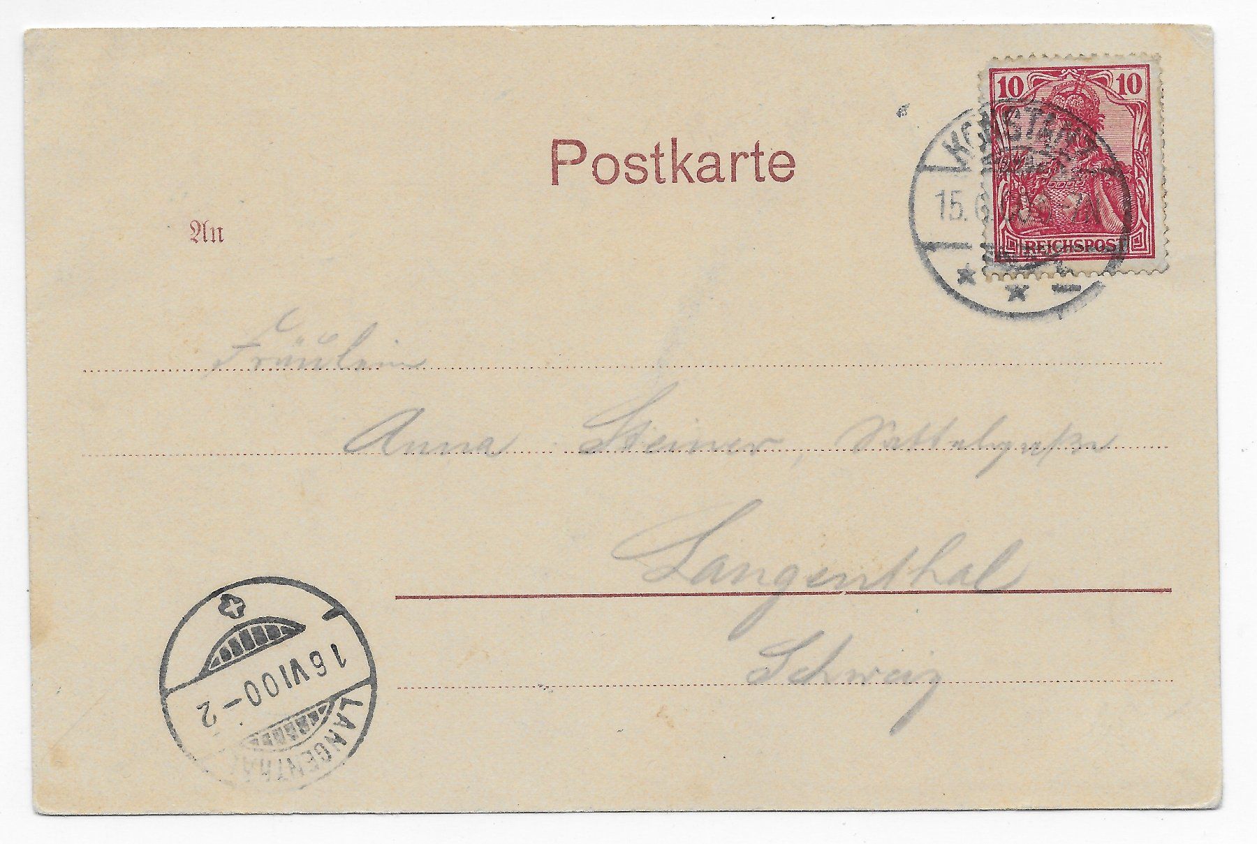 Cartoline postali: Gruss aus Konstanz, Landungsplatz – Usato da Hefenhofen venduto da Richsalz 1