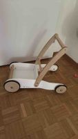 Kinderlauflernwagen Holz weiss mit Griff