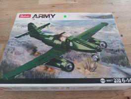 Sluban Army Flugzeug  338 Teile, lego kompatibel