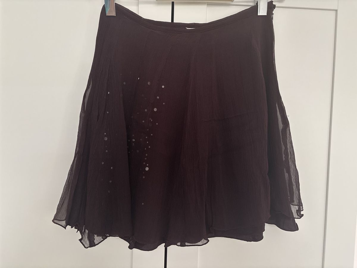 Jupes: Gonna corta Gunex con paillettes e zip tg. S – D'occasion à Adliswil par lis_g2vn