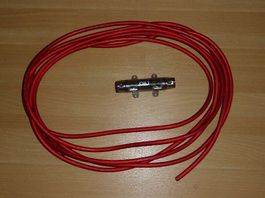 CB Funk Amateurfunk 25pmm Stromkabel mit Sicherung 80 Amp
