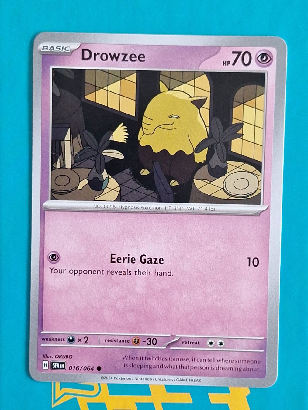 Pokémon Carte collezionabili: Drowzee - Pokemon Shrouded Fable - #6.1 – Usato da Altstätten SG venduto da GGsGameshop