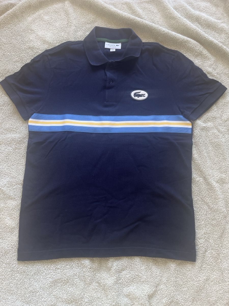 Lacoste Polo-Shirts: Polo Lacoste bleu marine – Neu und originalverpackt aus Chambésy von wal_zv2t