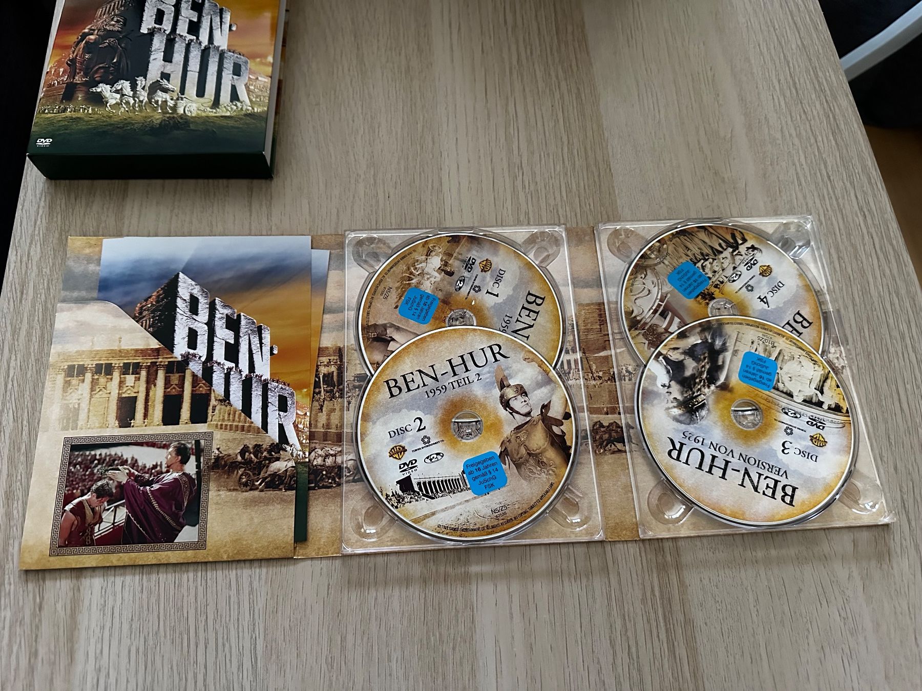 Alle DVDs: Ben Hur 4 Disc Collectors Edition DVD – Gebraucht aus Hombrechtikon von baersandro 2